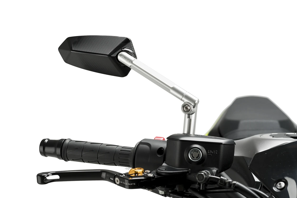 Specchietti Retrovisori Moto E Scooter Area1 – Set Da 2 Universali Con Attacco M10, Design Elegante, Omologati CE