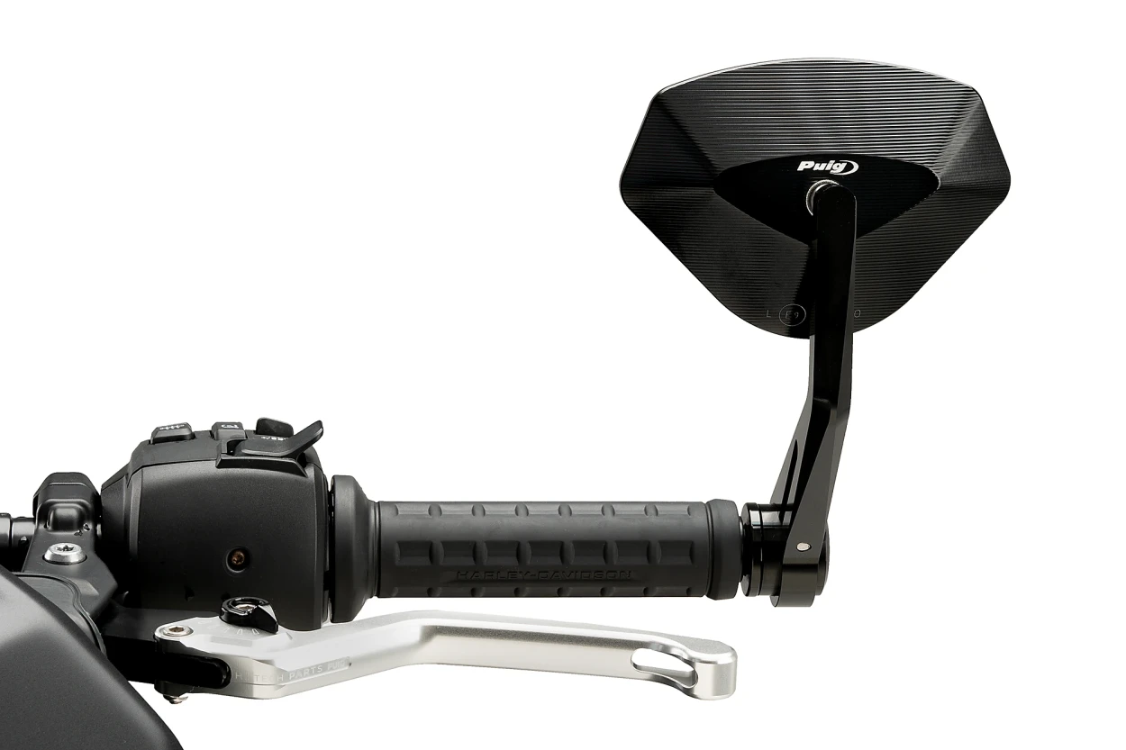 Area1 Specchietti Retrovisori Per Moto CNC - Compatibili Con XB12S/XB9S - Set Da 2, Con Marchio E