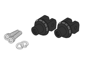 Fahrer- und Beifahrerfußrastenadapter