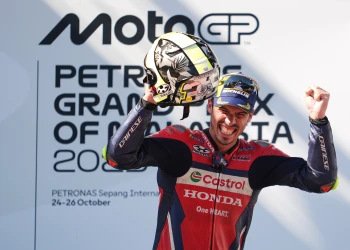 MIR DOMINATES THE MALAYSIAN GP AND CLAIMS HONDA’S SECOND PODIUM