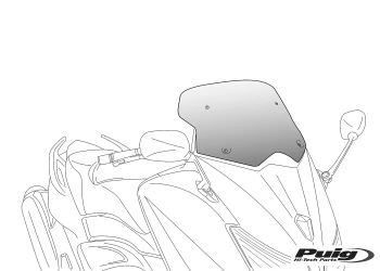 Windschutzscheibe V-Tech Line Supersport