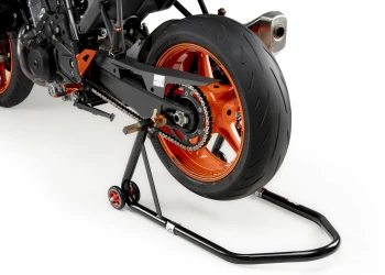 Motorradständer hinten