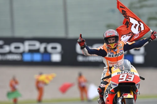 Sensacional setena vict&ograve;ria de Marquez a Sachsenring; Pedrosa va acabar sis&egrave;