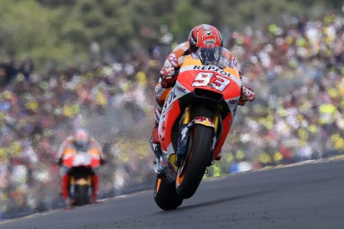 Cara i creu pel Repsol Honda Team en Le Mans.