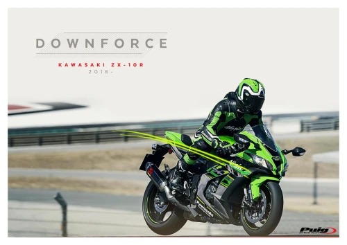 Puig lance les ailerons Downforce pour le Kawasaki ZX-10R / RR / SE 