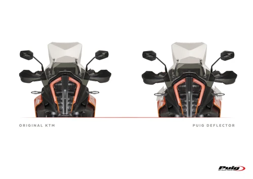 New Puig deflectors for the KTM 1290 Super Adventure R / S / T and 1090 Adventure / R