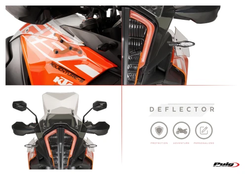 New Puig deflectors for the KTM 1290 Super Adventure R / S / T and 1090 Adventure / R