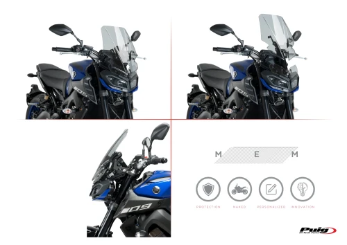 Nuovo supporto MEM Puig per Yamaha MT-09 17’-