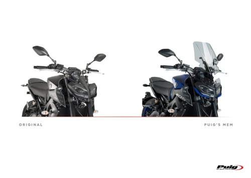 Nuovo supporto MEM Puig per Yamaha MT-09 17’-