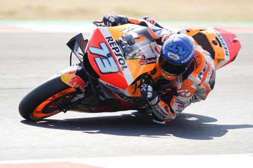 Álex Márquez achieves his best result at Misano