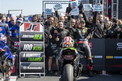 Rea aggiunge un nuovo record con Kawasaki