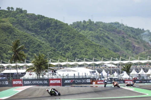 Hat-trick of podiums for Rea in Mandalika