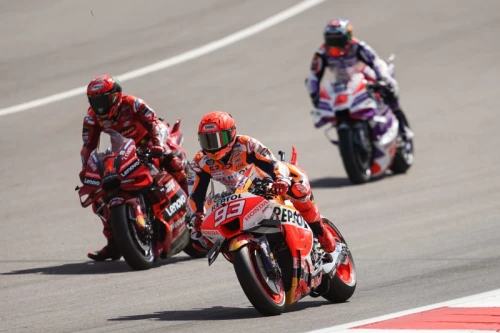 A sunday to forget for the Honda Repsol HRC Team marked by the fall of Marc Márquez