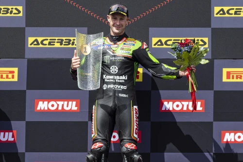 Great weekend for Jonathan Rea with a win on Saturday and two podiums on Sunday