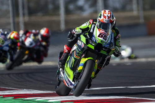 Jonathan Rea achieves three podiums in the French Magny-Cours event