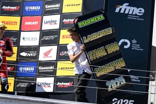 SUPERSTOCK 1000: PALOMERA CAMPEÓN EN ESTORIL Y MARINI SÉPTIMO EN SAN MARINO