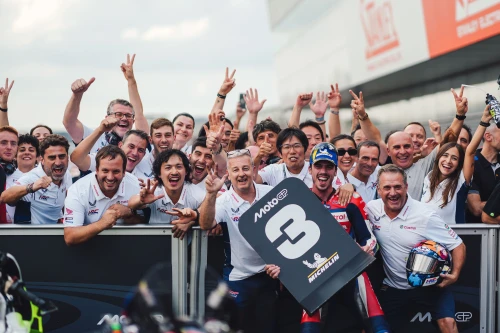 JOAN MIR RETURNS HONDA TO THE PODIUM IN JAPAN AFTER A LONG WAIT
