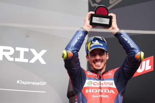 JOAN MIR RETURNS HONDA TO THE PODIUM IN JAPAN AFTER A LONG WAIT