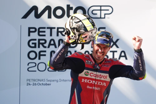 MIR DOMINATES THE MALAYSIAN GP AND CLAIMS HONDA’S SECOND PODIUM