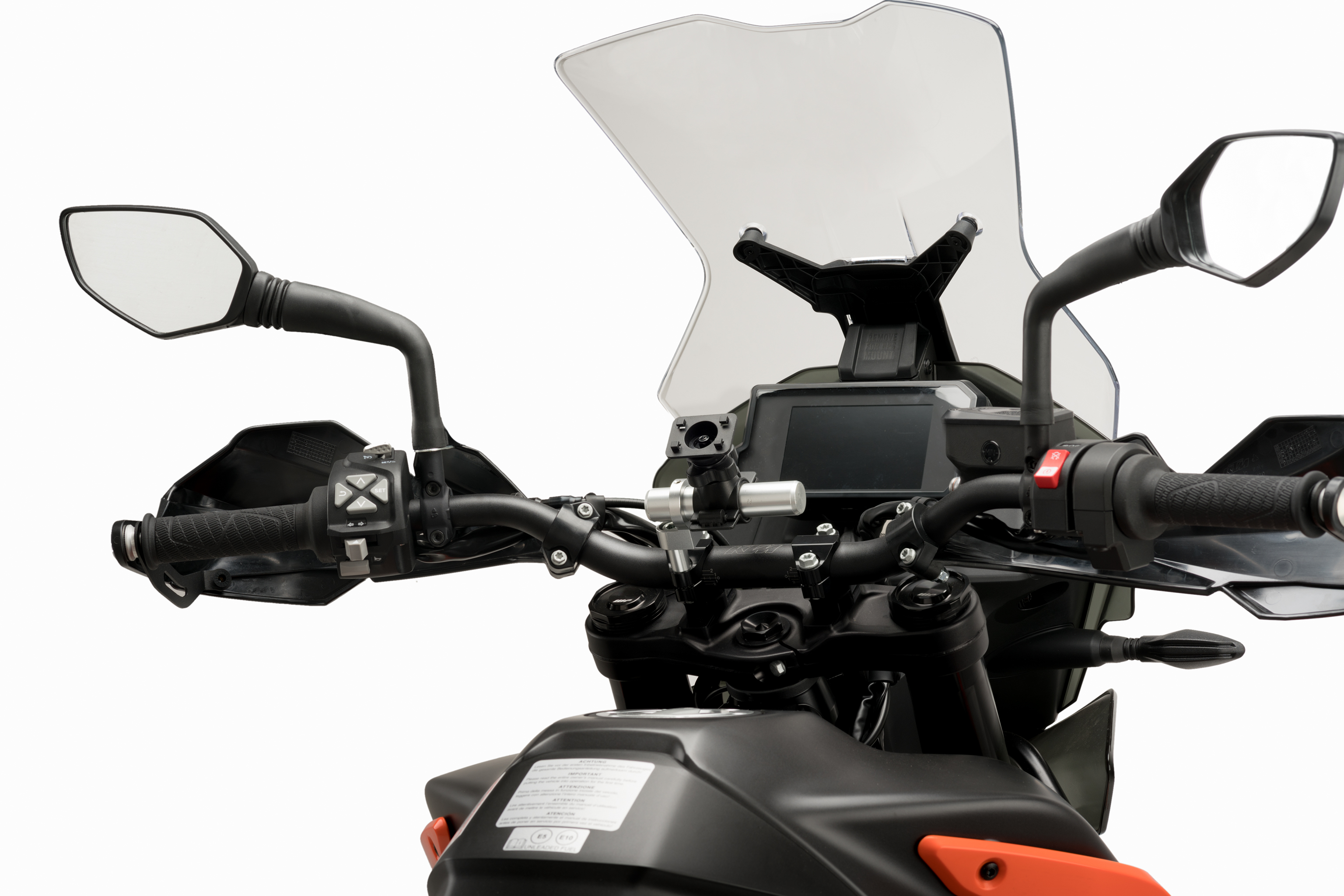 Supports for mobile devices and covers for motorcycle KTM 890 ADVENTURE ...