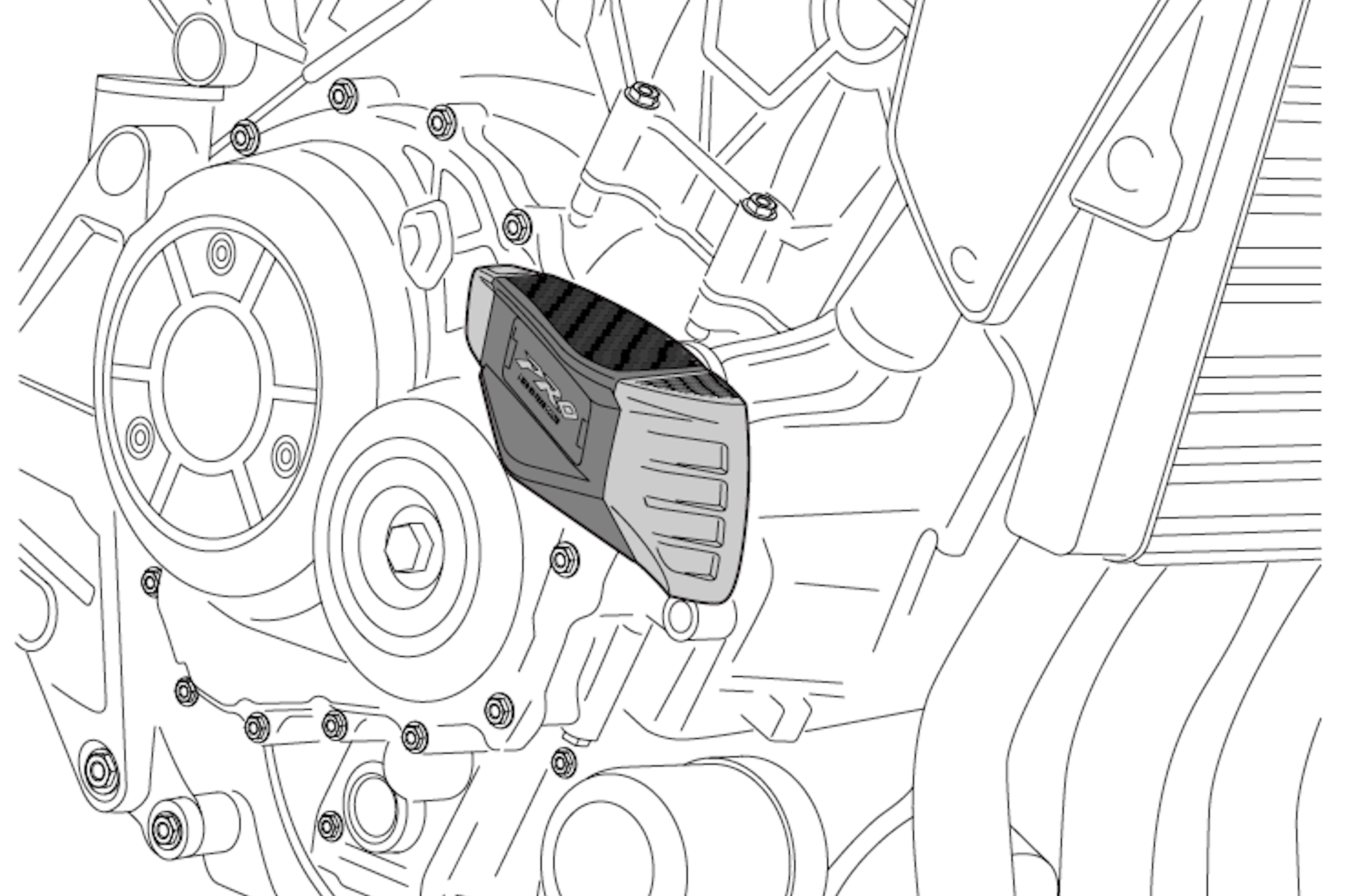 Yamaha bolt deals frame sliders