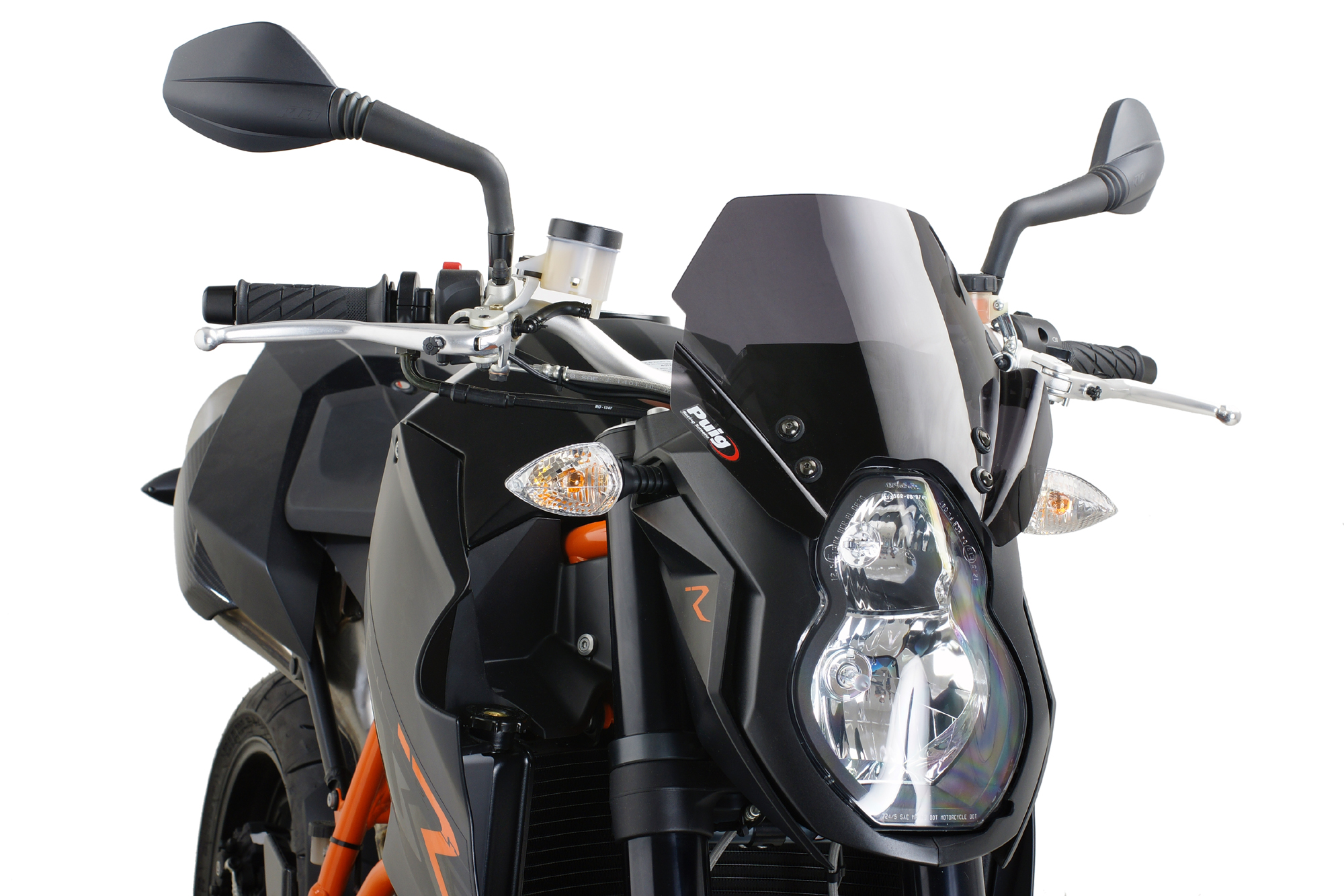 Windshield New Generation Sport for motorcycle KTM 990 SUPERDUKE R 2010 -  Puig Hi-Tech Parts